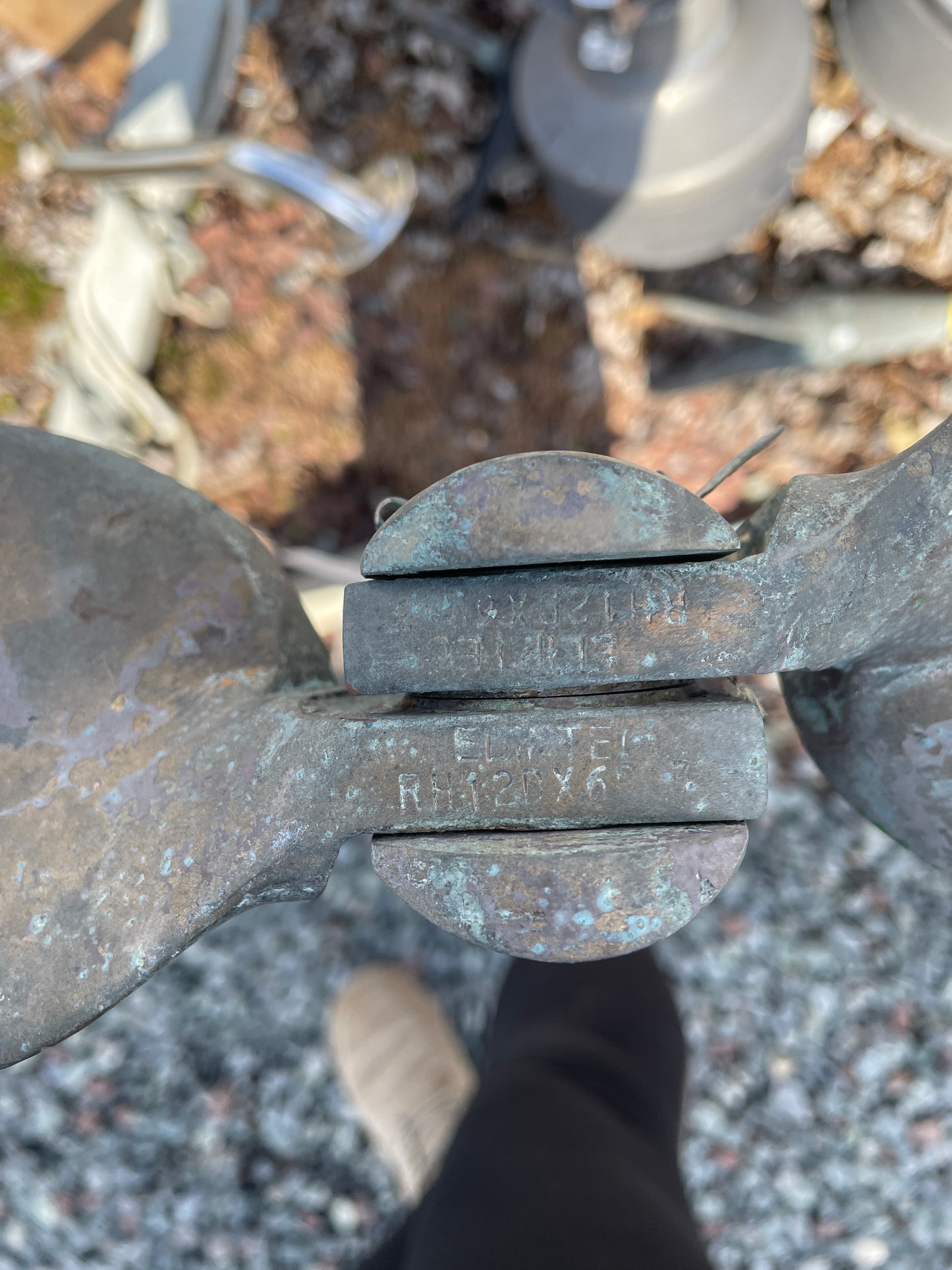 Folding Propeller RH12D x 6P 1” Shaft