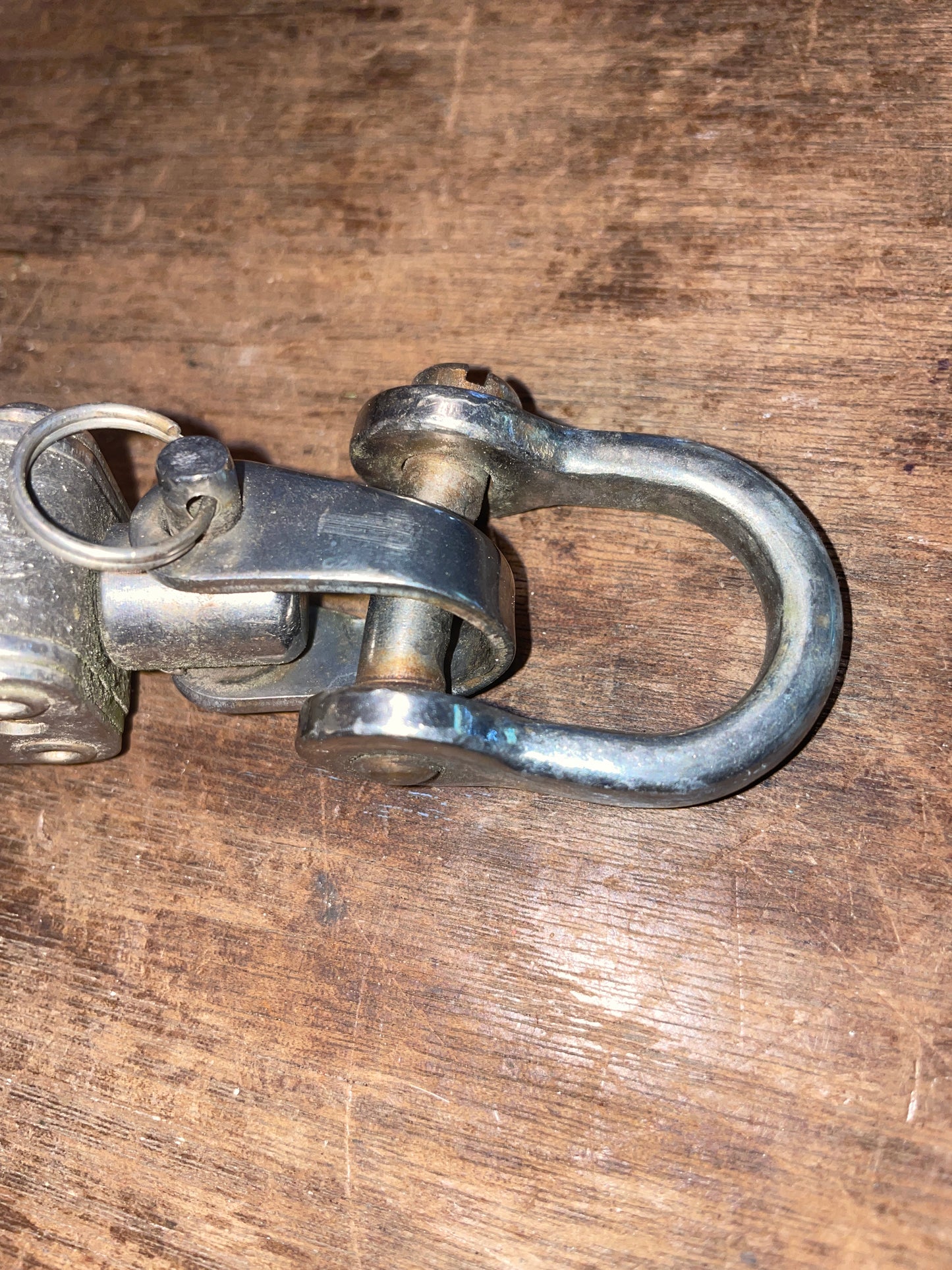 Schaefer Single 2 1/8” Sheave Swivel Block With Beckett - 7/16” Line