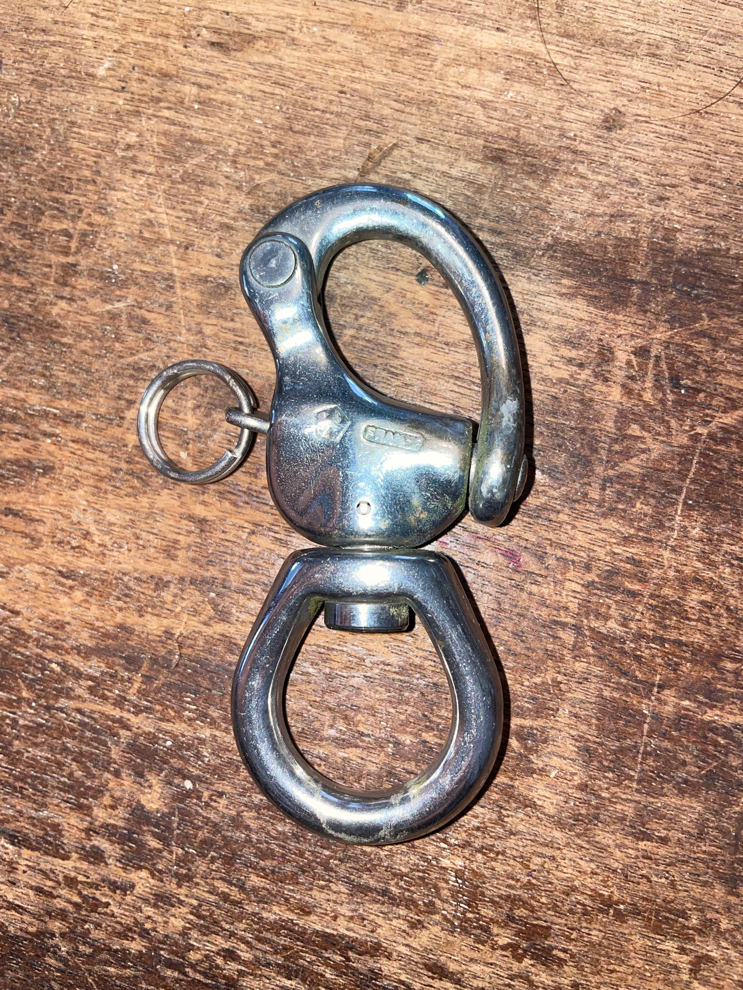 Stainless Wichard Swivel Bail Shackle - 3/4” Eye