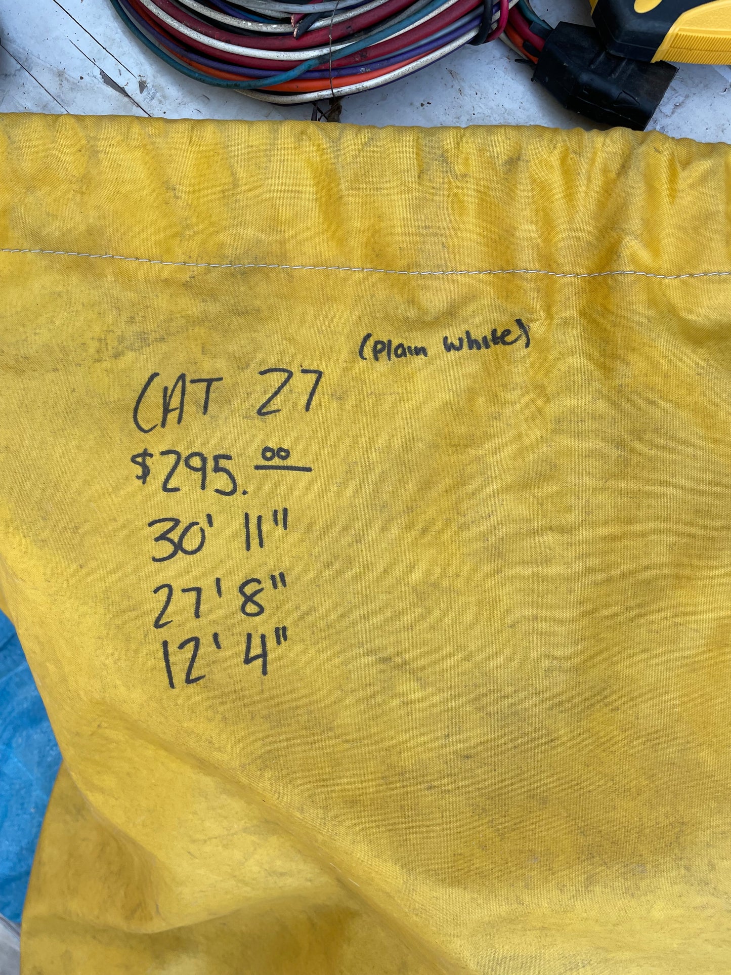 Australian Racing Designs Mainsail Off Catalina 27 30'11" x 27'8" x 12'4"