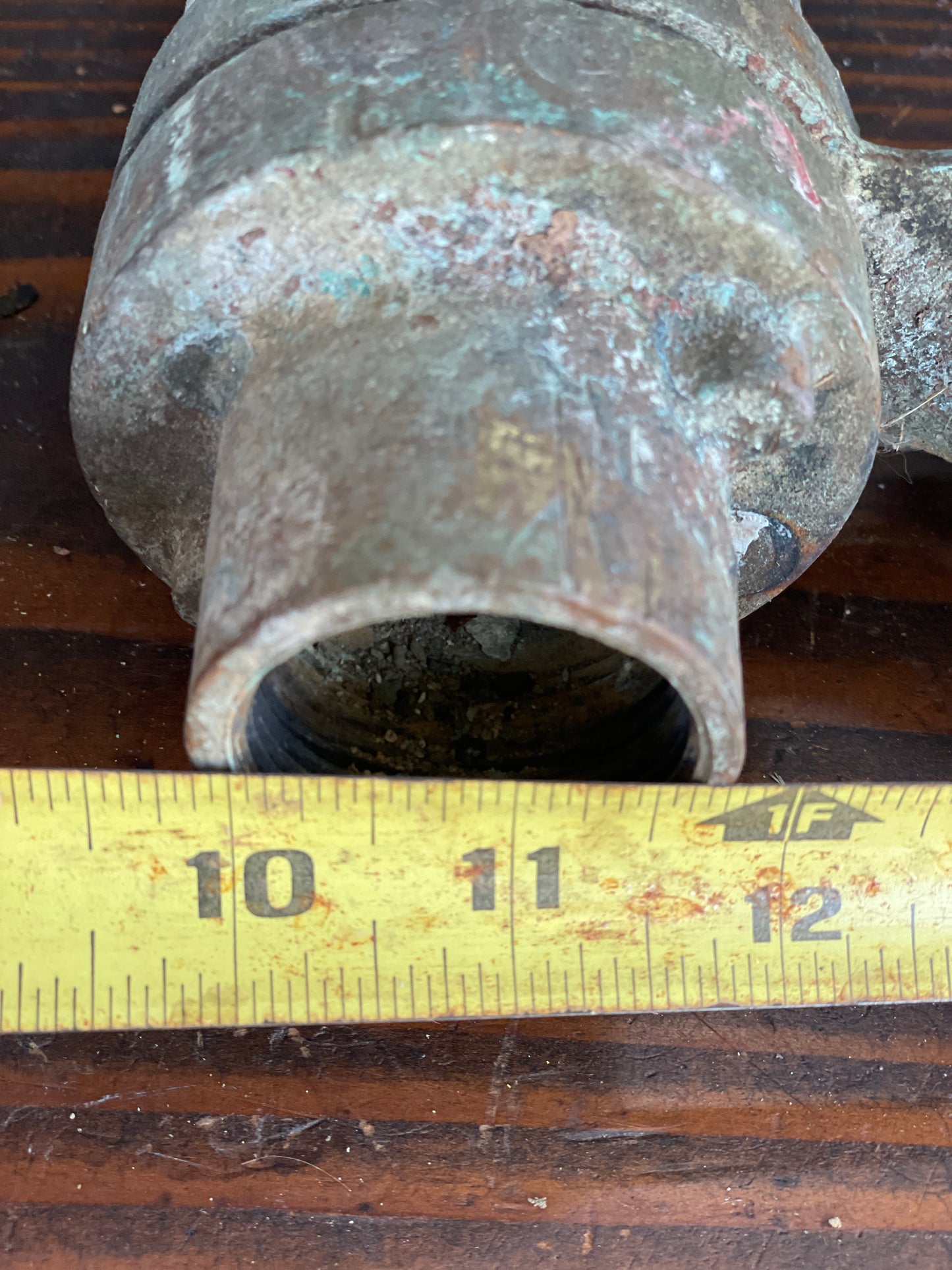 Vintage Wilcox Crittenden Bronze Brass Hand Bilge Pump WC  25" L 3" Wide