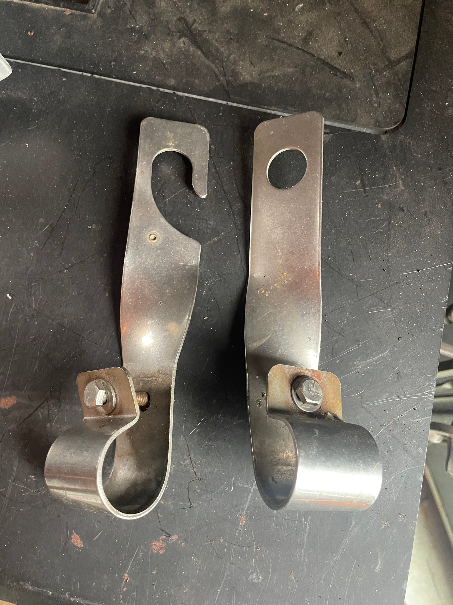 Rail Mount Danforth Anchor Bracket Holder