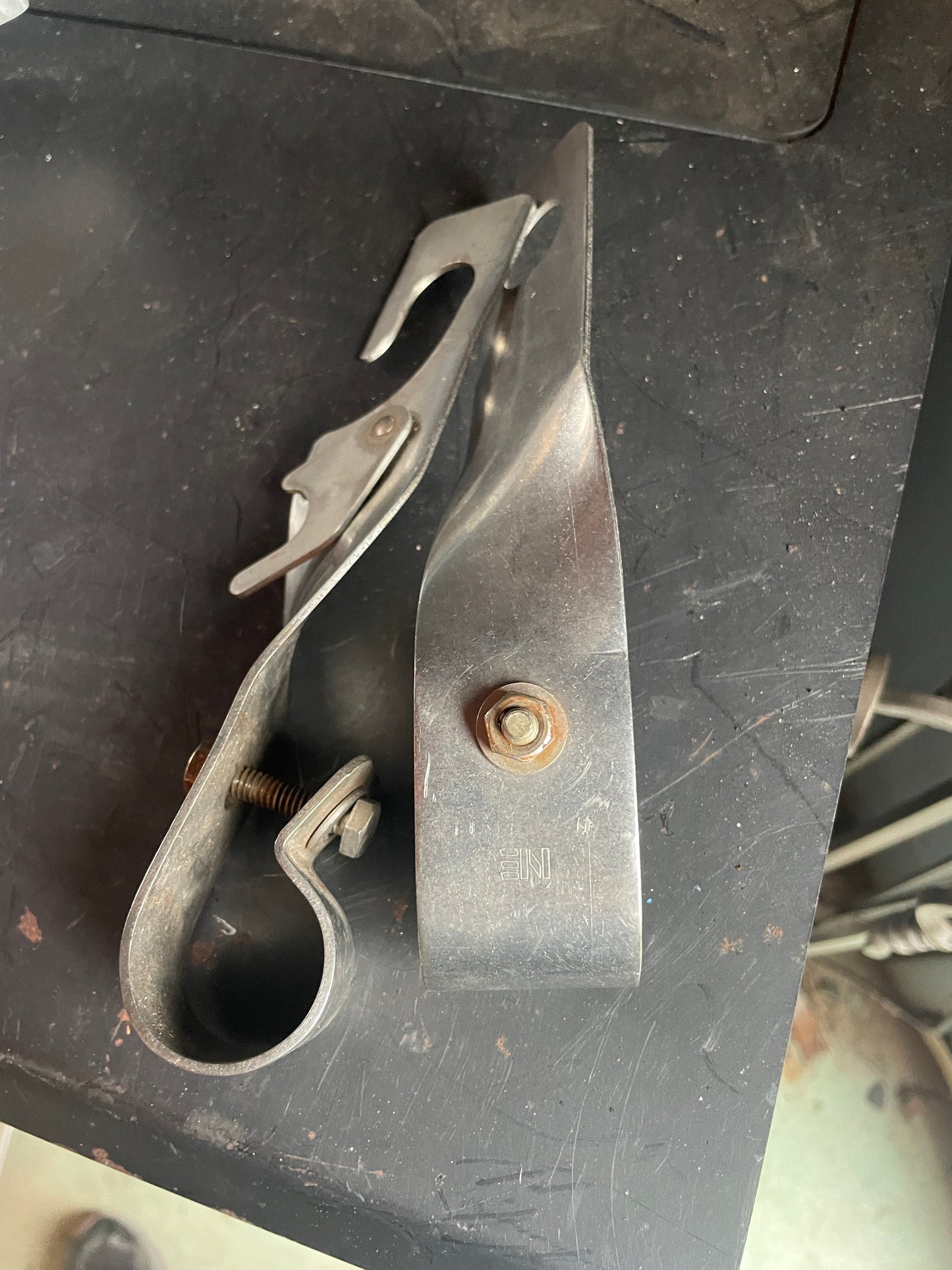 Rail Mount Danforth Anchor Bracket Holder