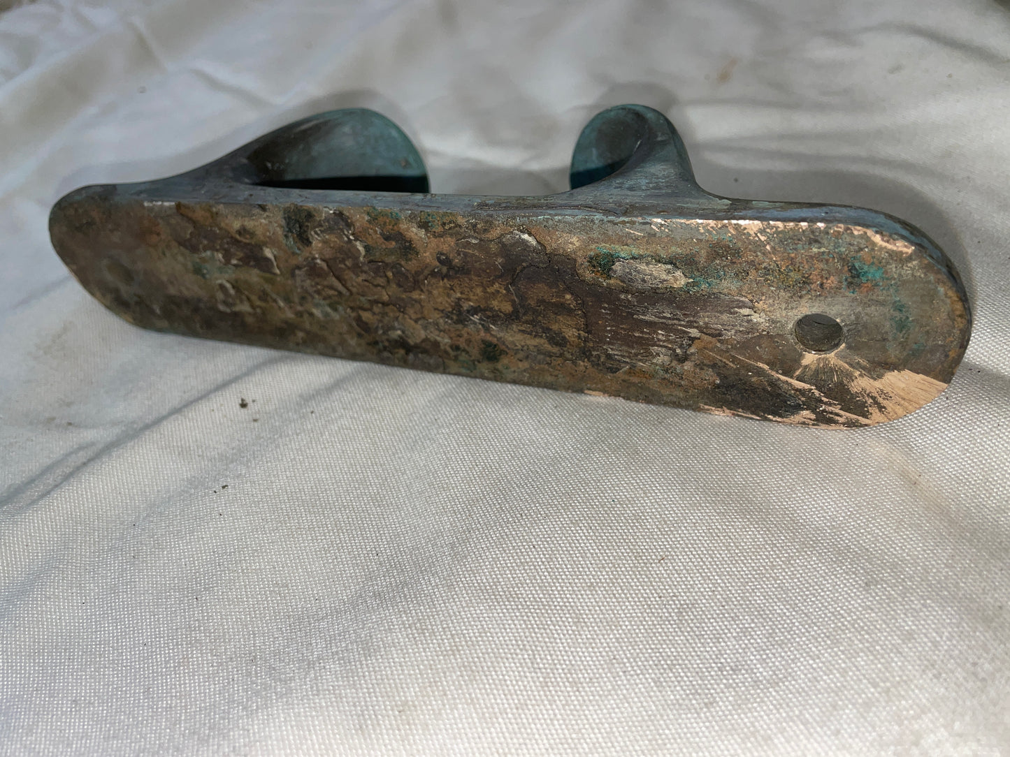 Solid Bronze Vintage 8" Chock Cleat