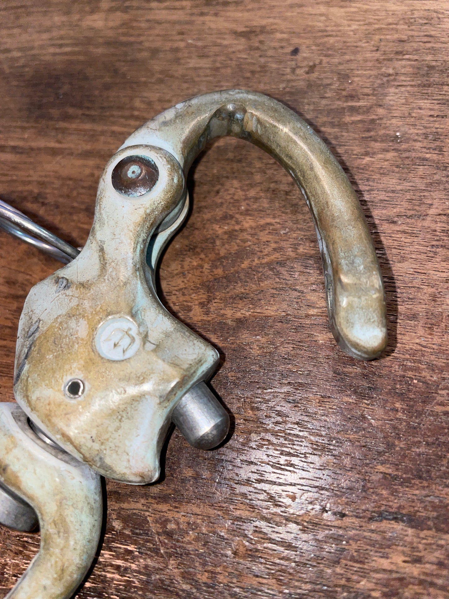 Vintage Merriman #2 Bronze 3/4" Snap Shackle Swivel Bail