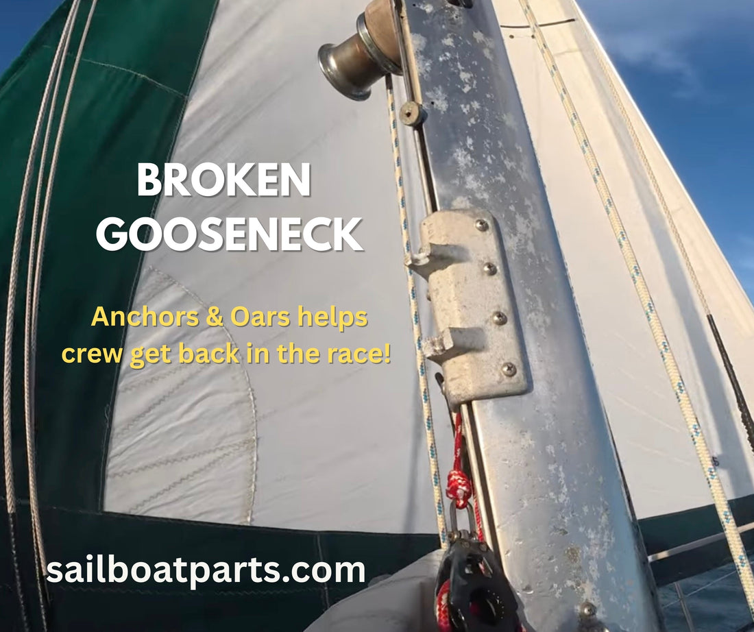C&C 34 Gooseneck Repair | How Salvage Saved a Race Boat