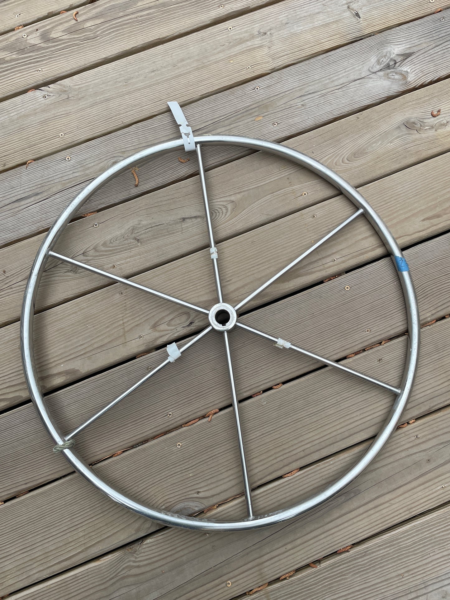 28” Stainless Steel 1” Keyed Shaft Wheel Sailboat Parts