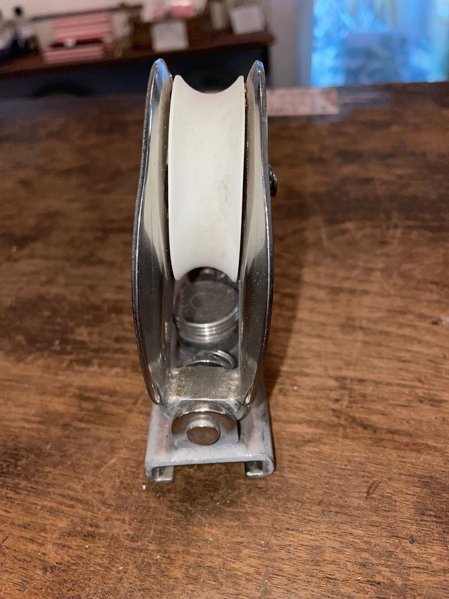 Schaefer Single Block With 1” Spring Top Track Car- 3/8” Line