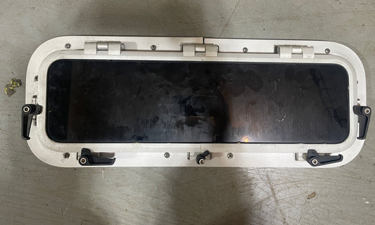Aluminum Opening Port - 22 5/8" Long x 8 3/4" Wide - OFF J34C