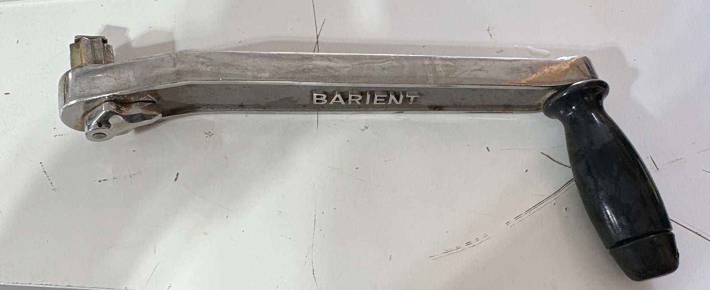 Barient Chromed Broze Locking Winch Handle 11 1/2"