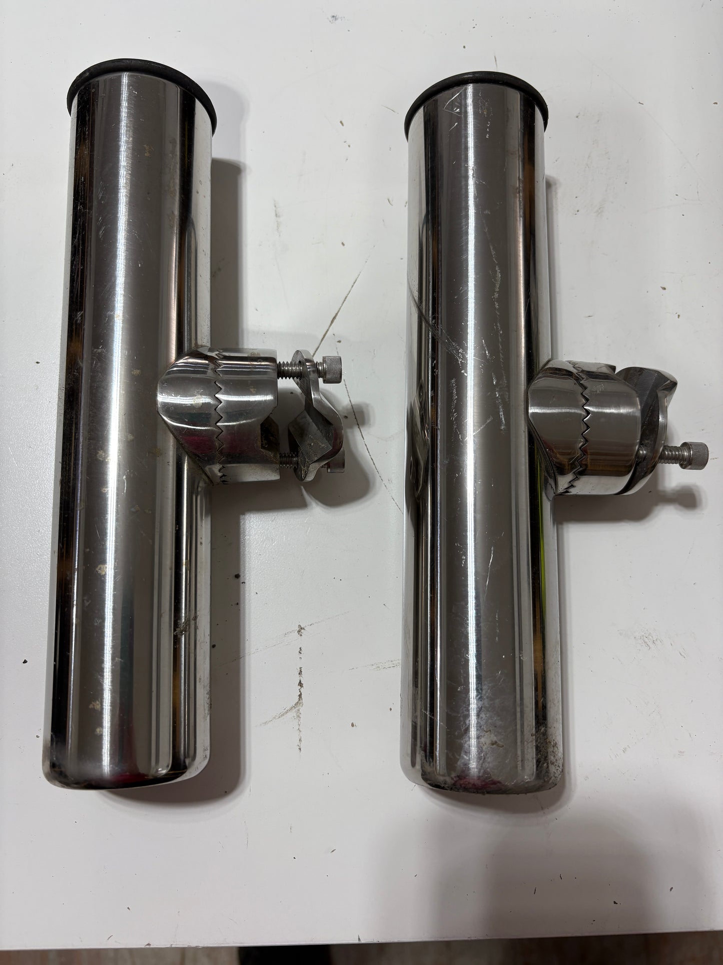 Black Tip Pair of Rod Holders