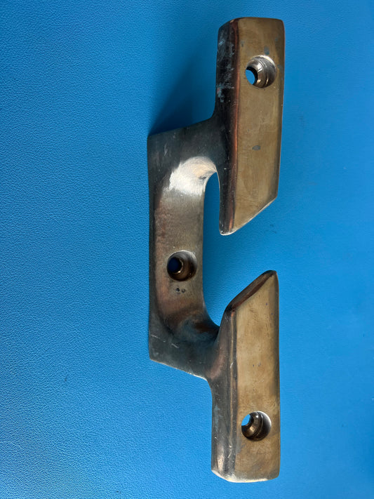 Bronze 8” Angled Mid Rail Chock Cleat