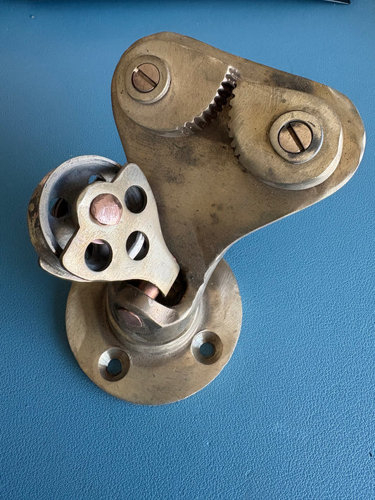 Bronze Cam Cleat 35 Degree Angle Swivel