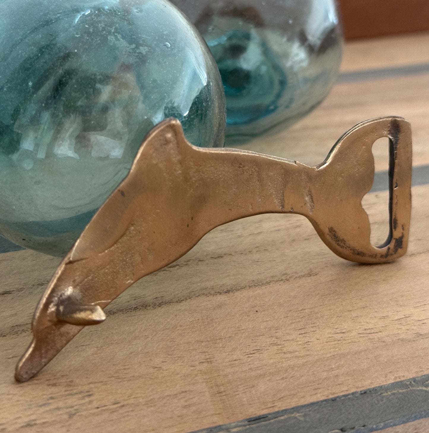 Bronze Dolphin Belt Buckle Made in USA