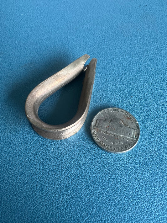 Bronze Open Thimble 1/4" 