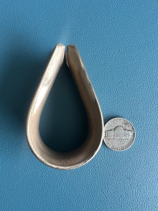 Bronze Open Thimble 3/8" Line