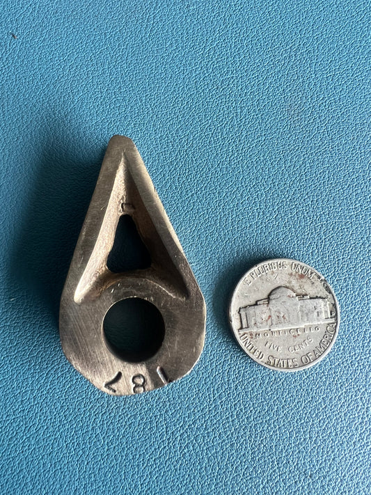 Bronze  Semi Solid Body Rigging Thimble  1/4" Code BB1097