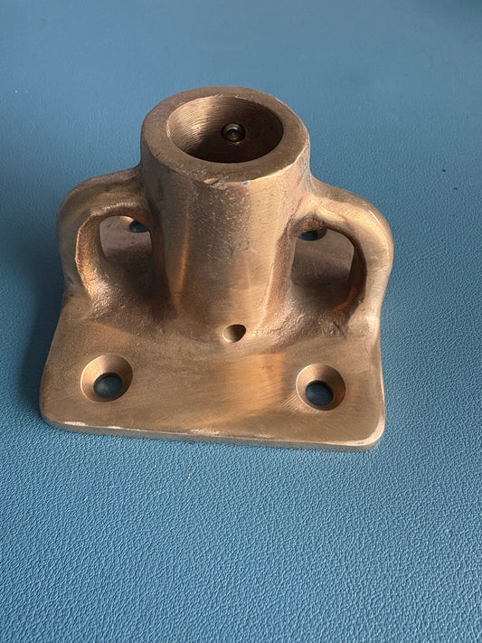 Bronze Square Stancion Base