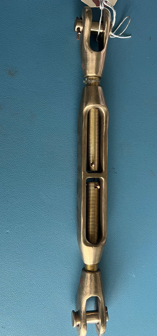 Bronze Standard 1/2" Jaw & Jaw Turnbuckle