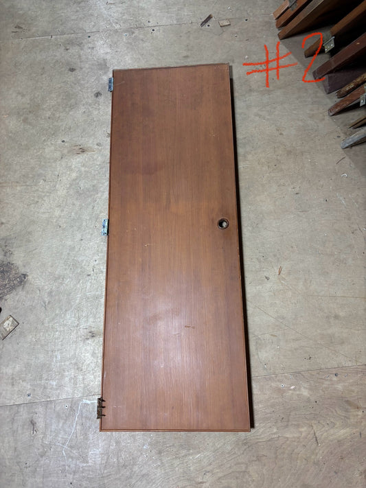 Front Faced interior door 