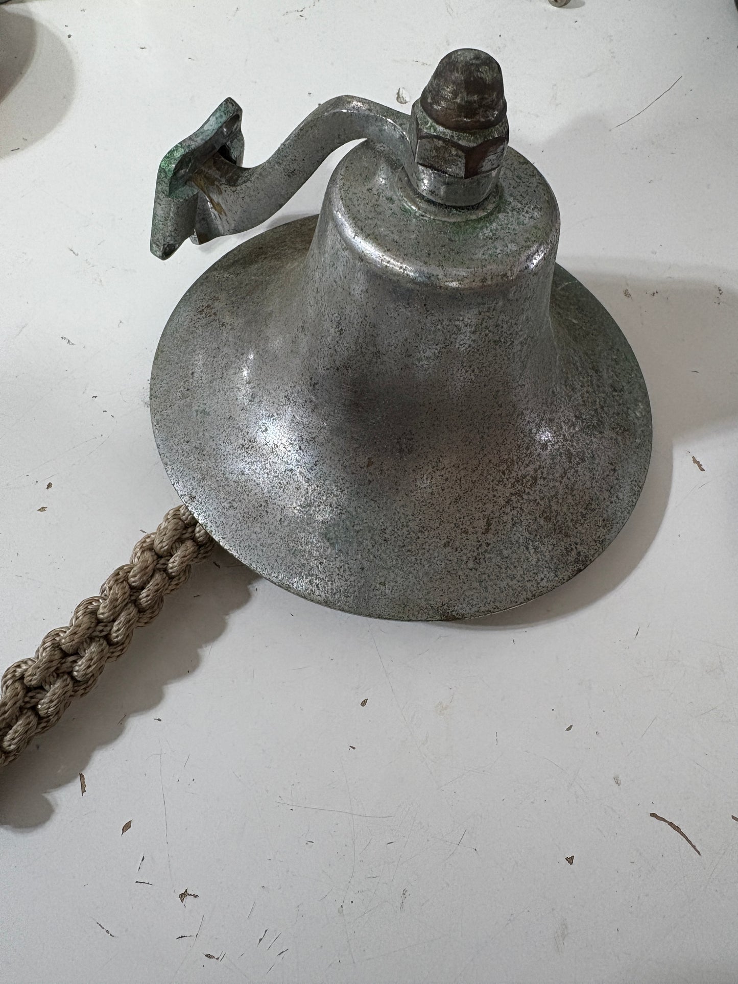 Chromed Bronze Ships Bell