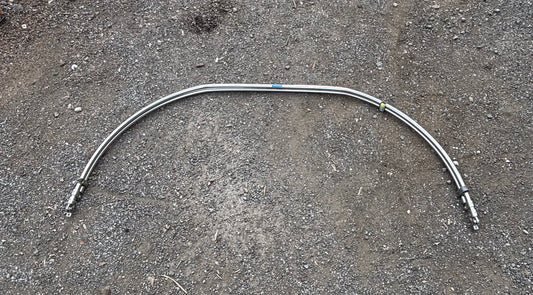 Metal frame from sailboat