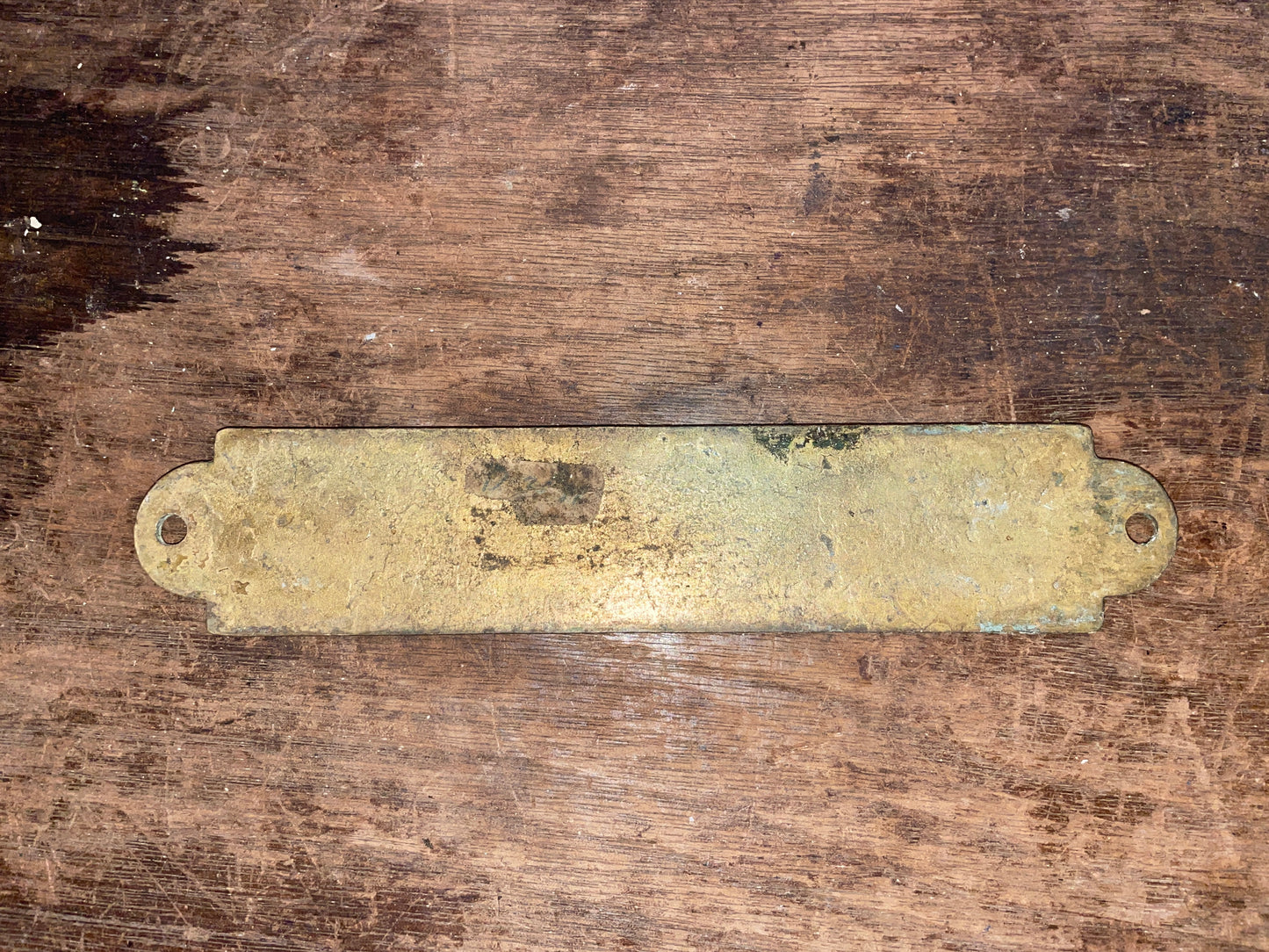 Brass Store Room Plaque