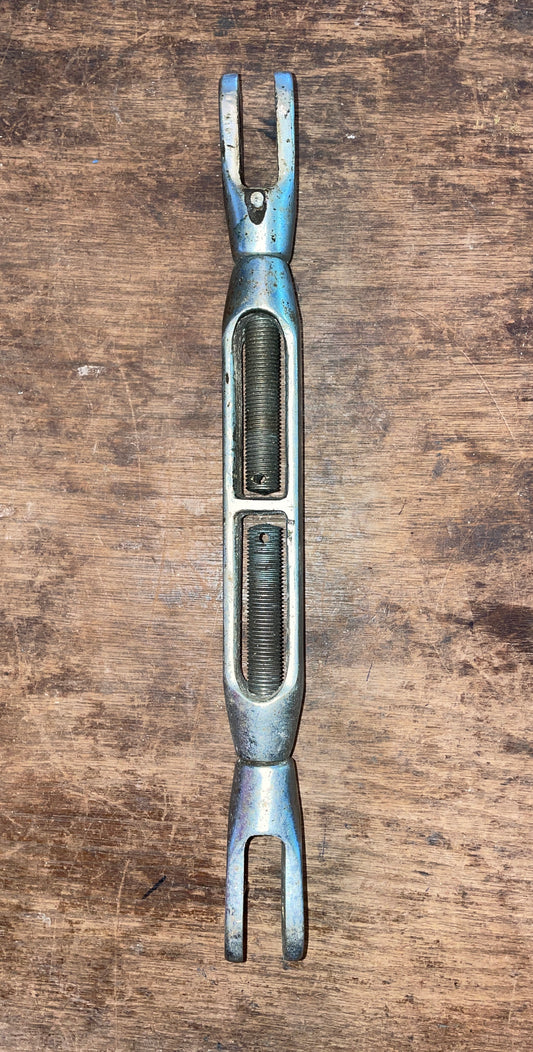 SS 7/16” Openbodied Turnbuckle