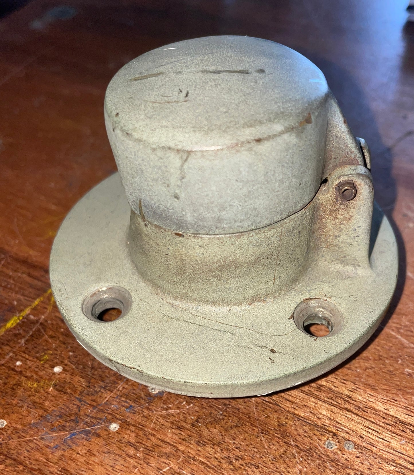 Small Bronze In Deck Anchor Pipe - 1 5/8”