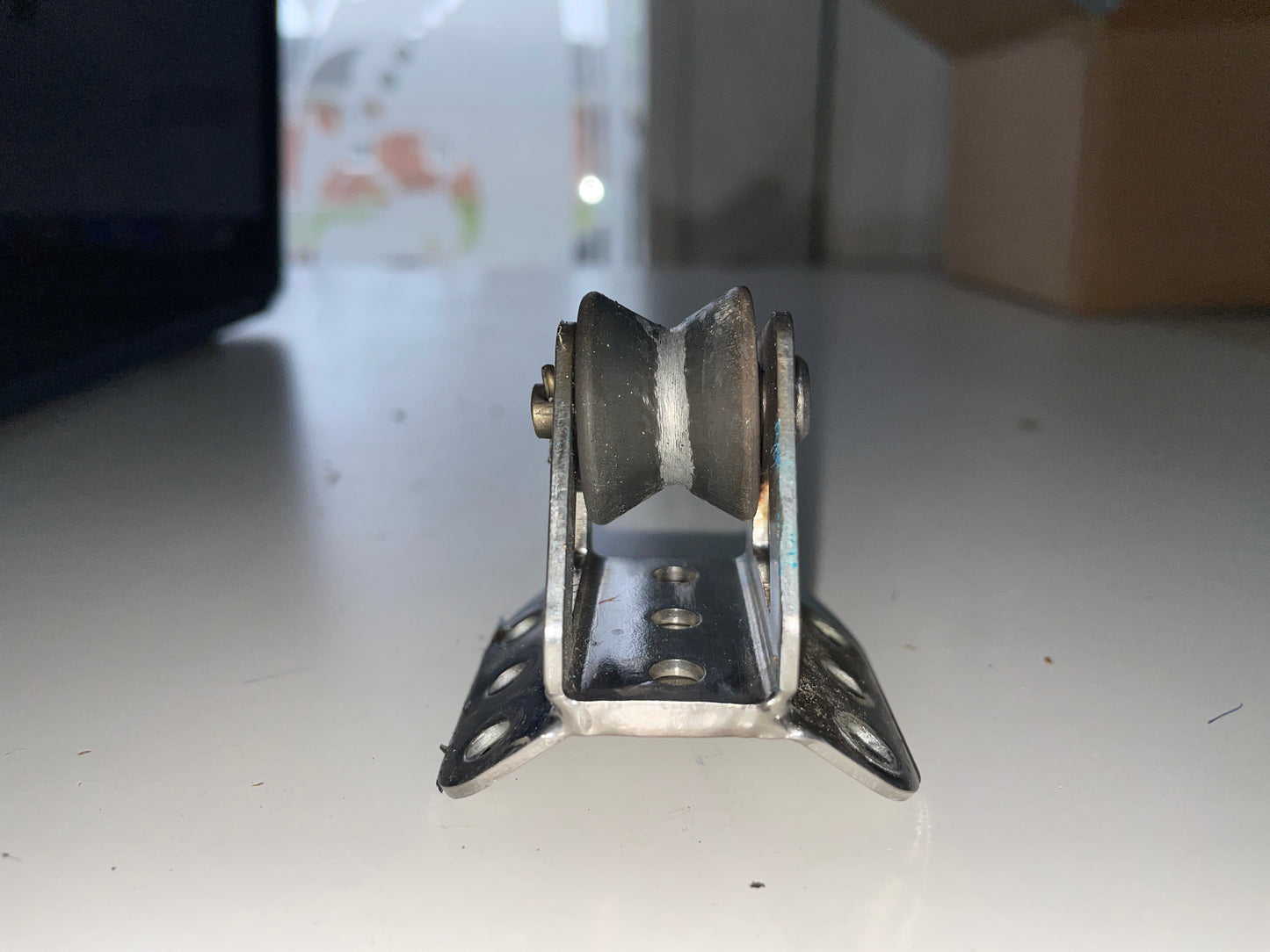 Raised Harken Lead Block - 1" Sheave - 5/8" Line Diameter