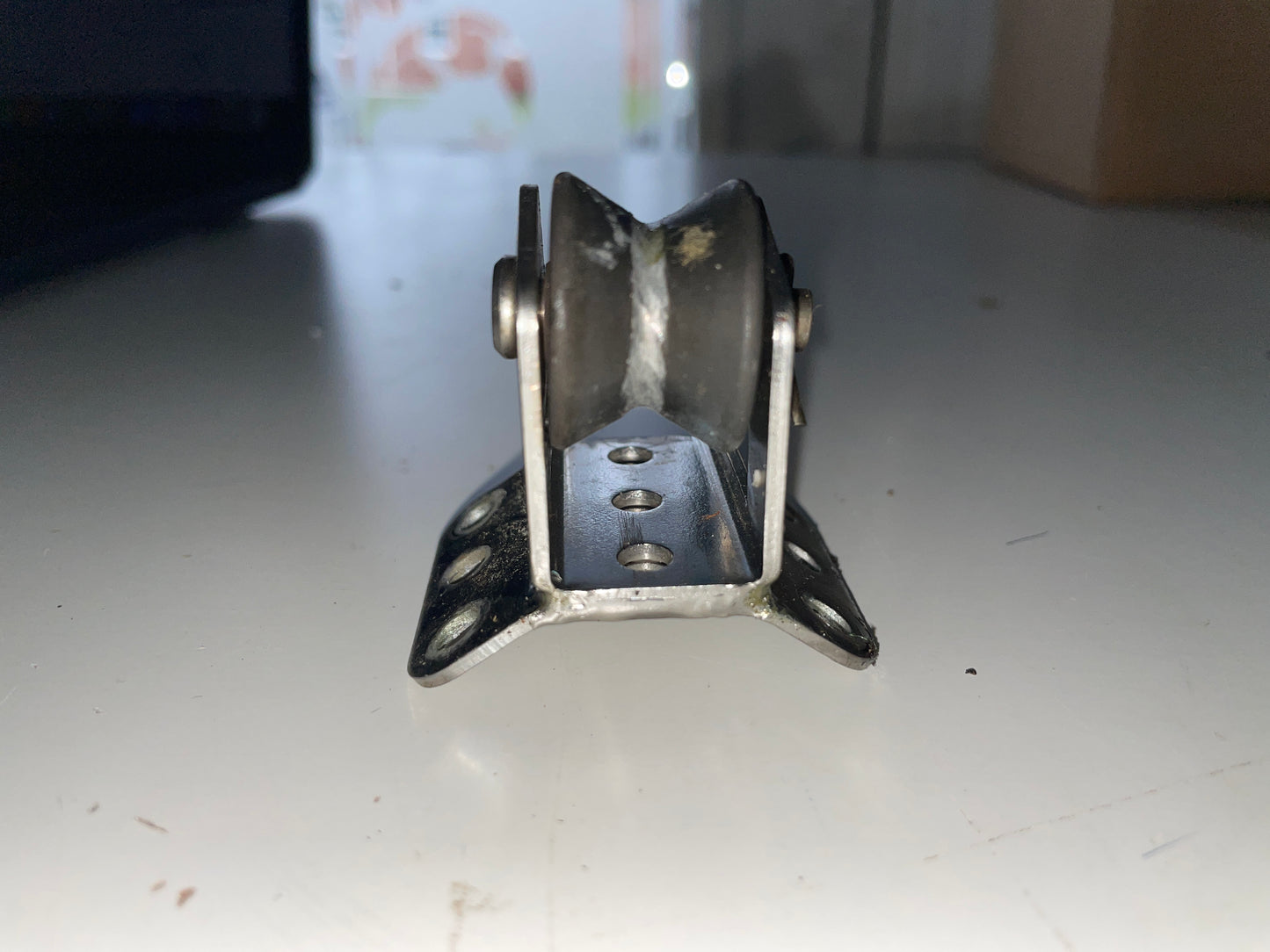 Raised Harken Lead Block - 1" Sheave - 5/8" Line Diameter