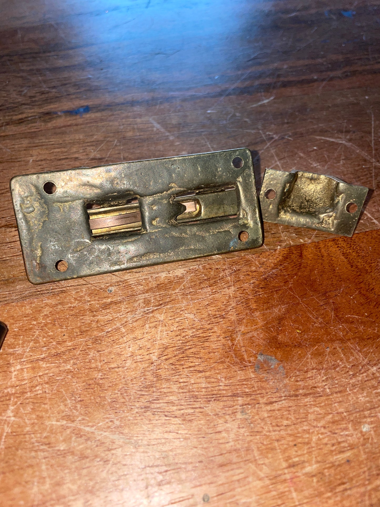 Small Brass Barrel Bolt