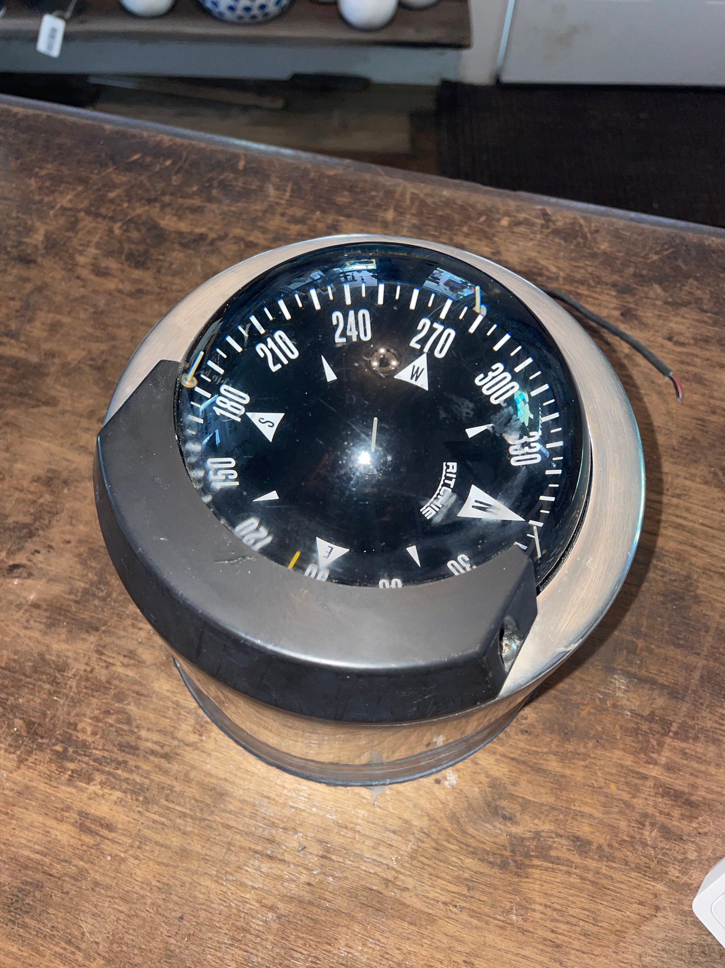 Ritchie Compass With Housing And Cover Sailboat Parts