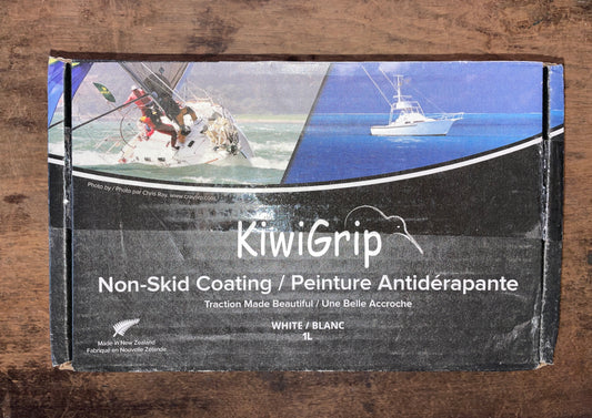 Brand New White 1 Liter Kiwi Grip