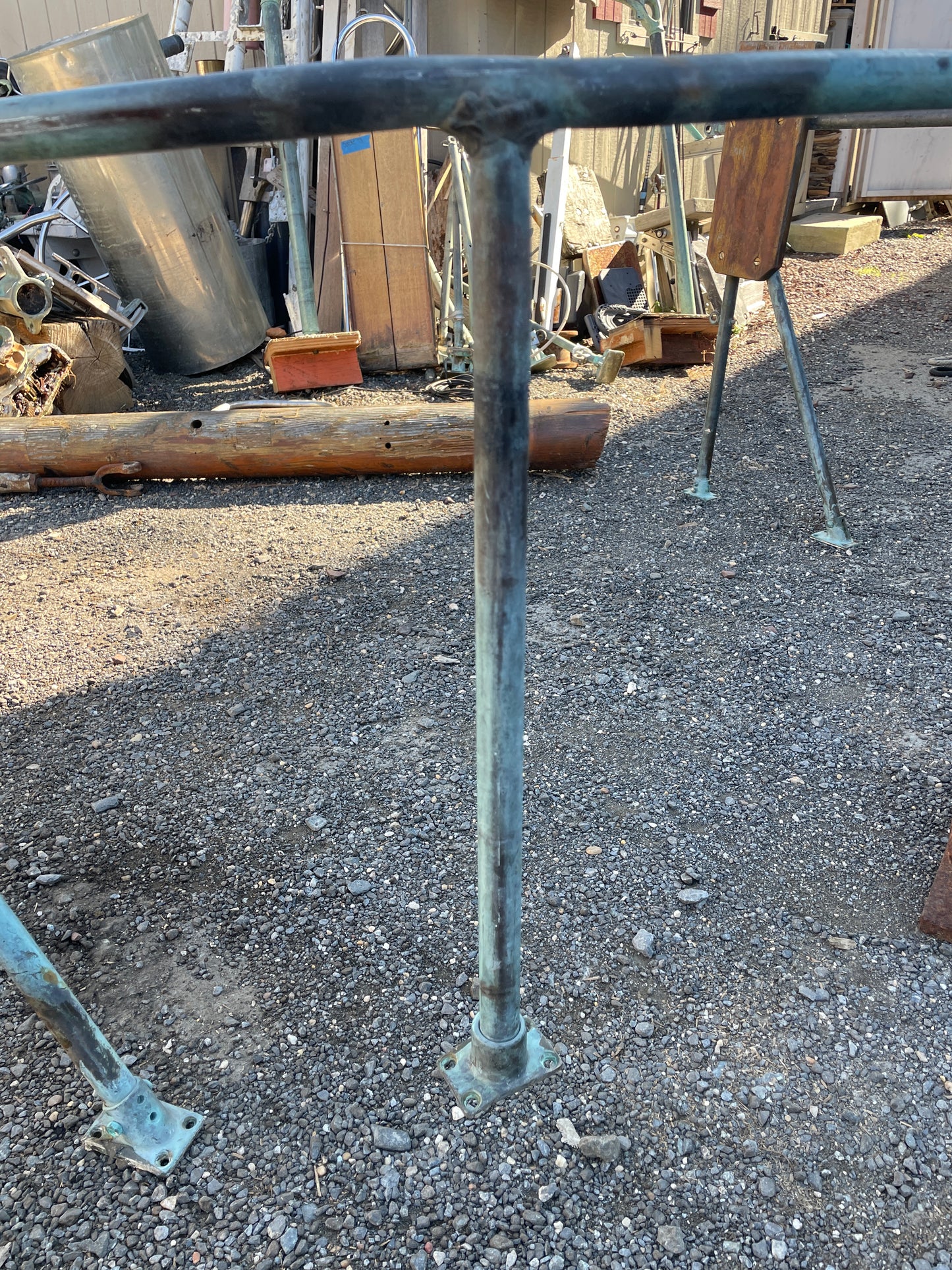 Solid Bronze Stern Pulpit OFF 1934 Eisenhower 50'