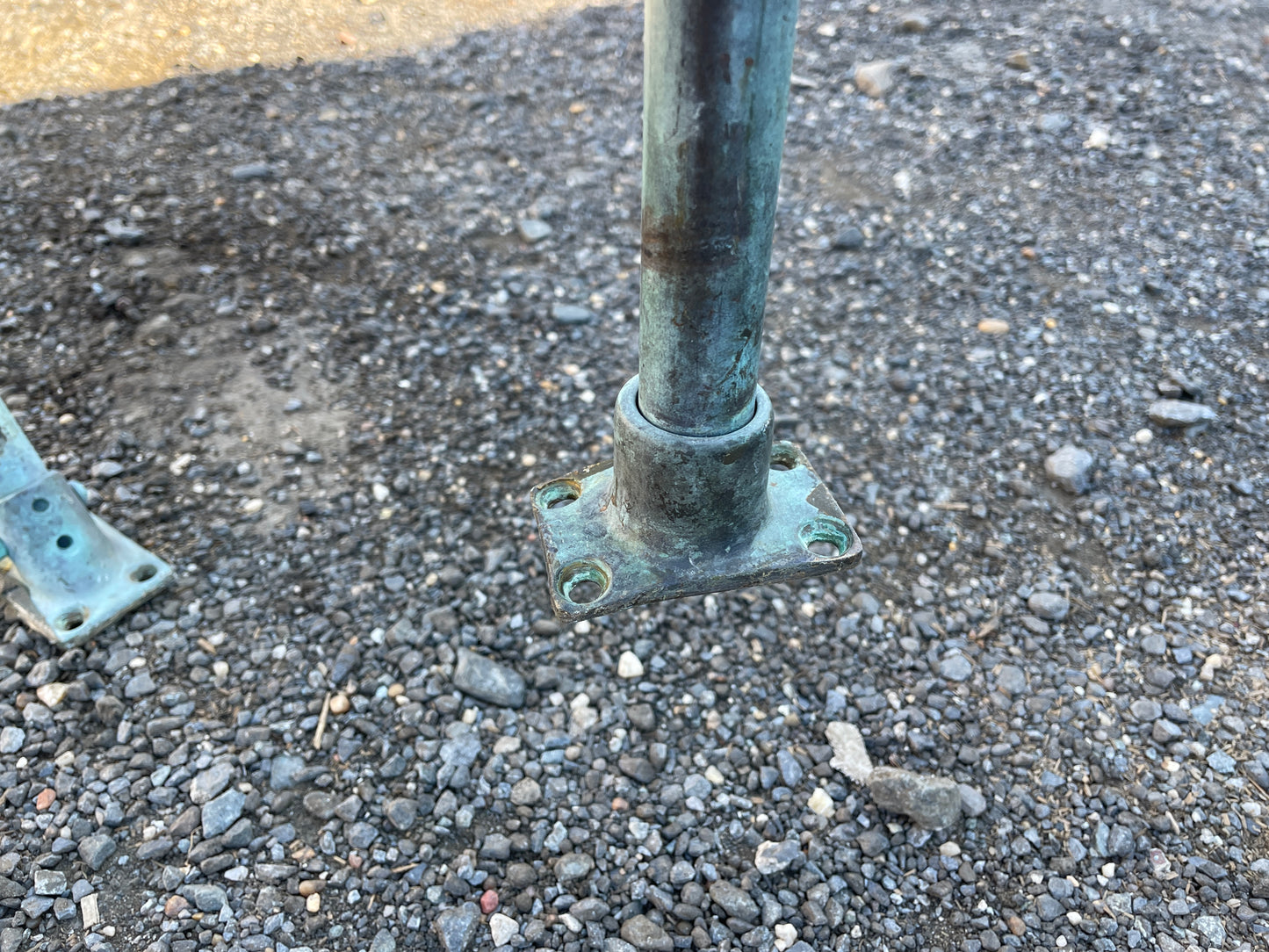 Solid Bronze Stern Pulpit OFF 1934 Eisenhower 50'