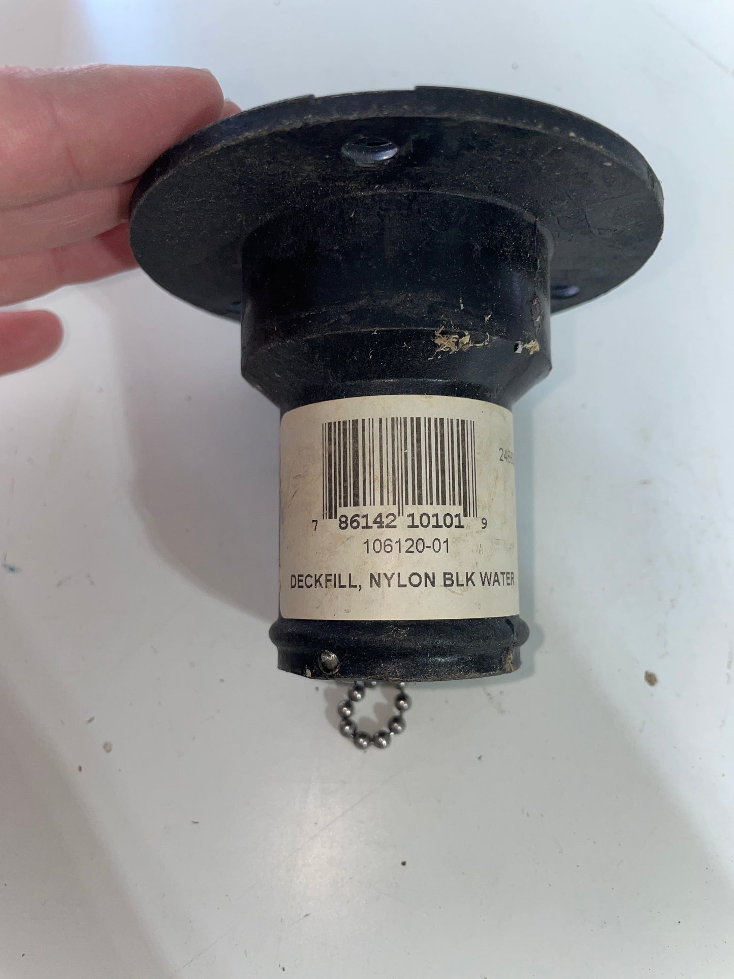 Water Deck Fill Plug - Nylon