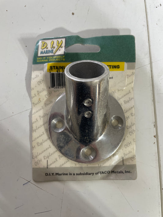 Stainless Steel 1" - 45 Degree Rail Fitting - NEW