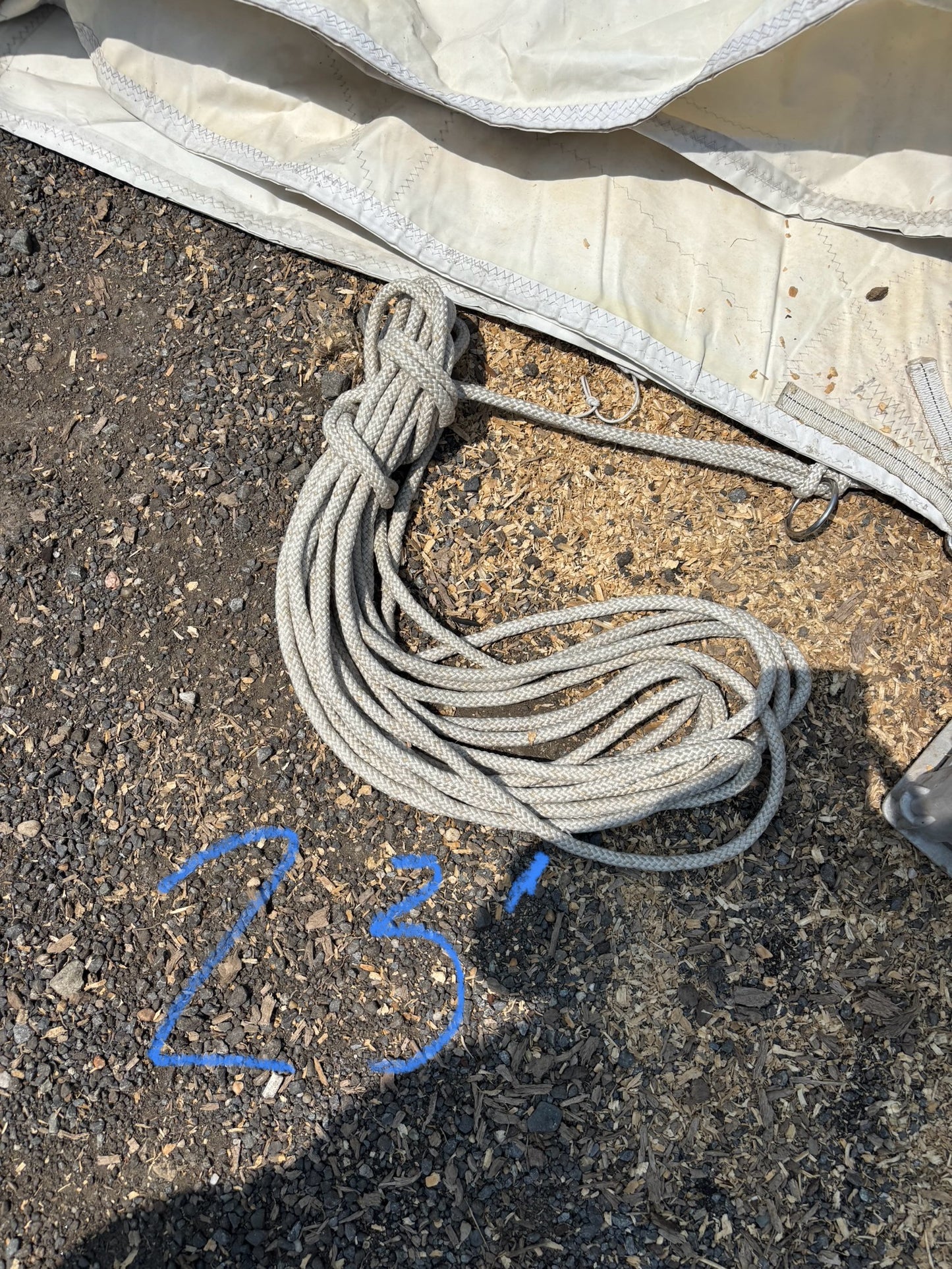 Seafarer 22 Roller Furling/Furler Genoa Sail - 23’8” x 22’4” x 13’10”