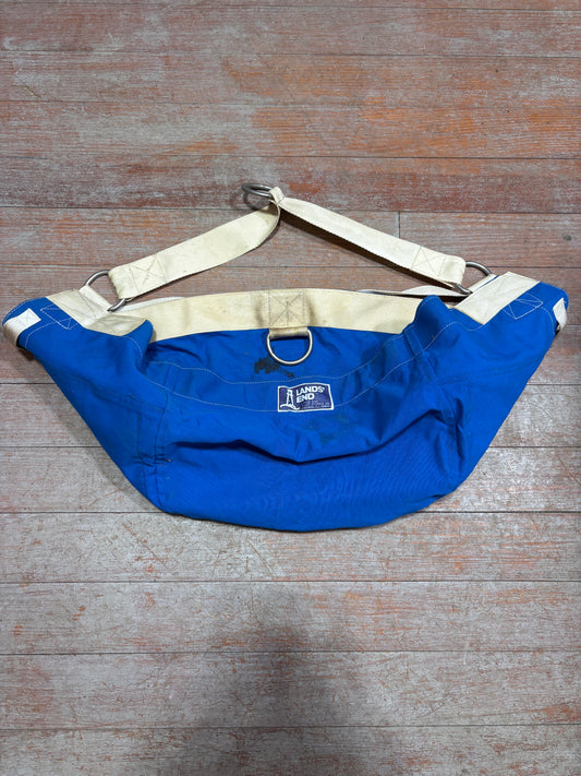 Lands End Blue Canvas Bosuns Chair