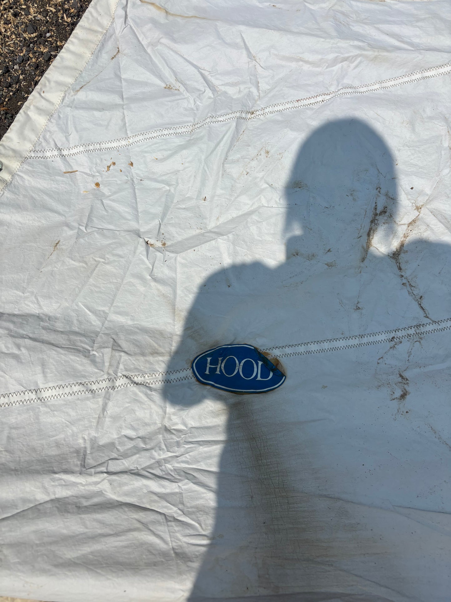 32’2” x 32’4” x 19’7” Numbered Head Sail