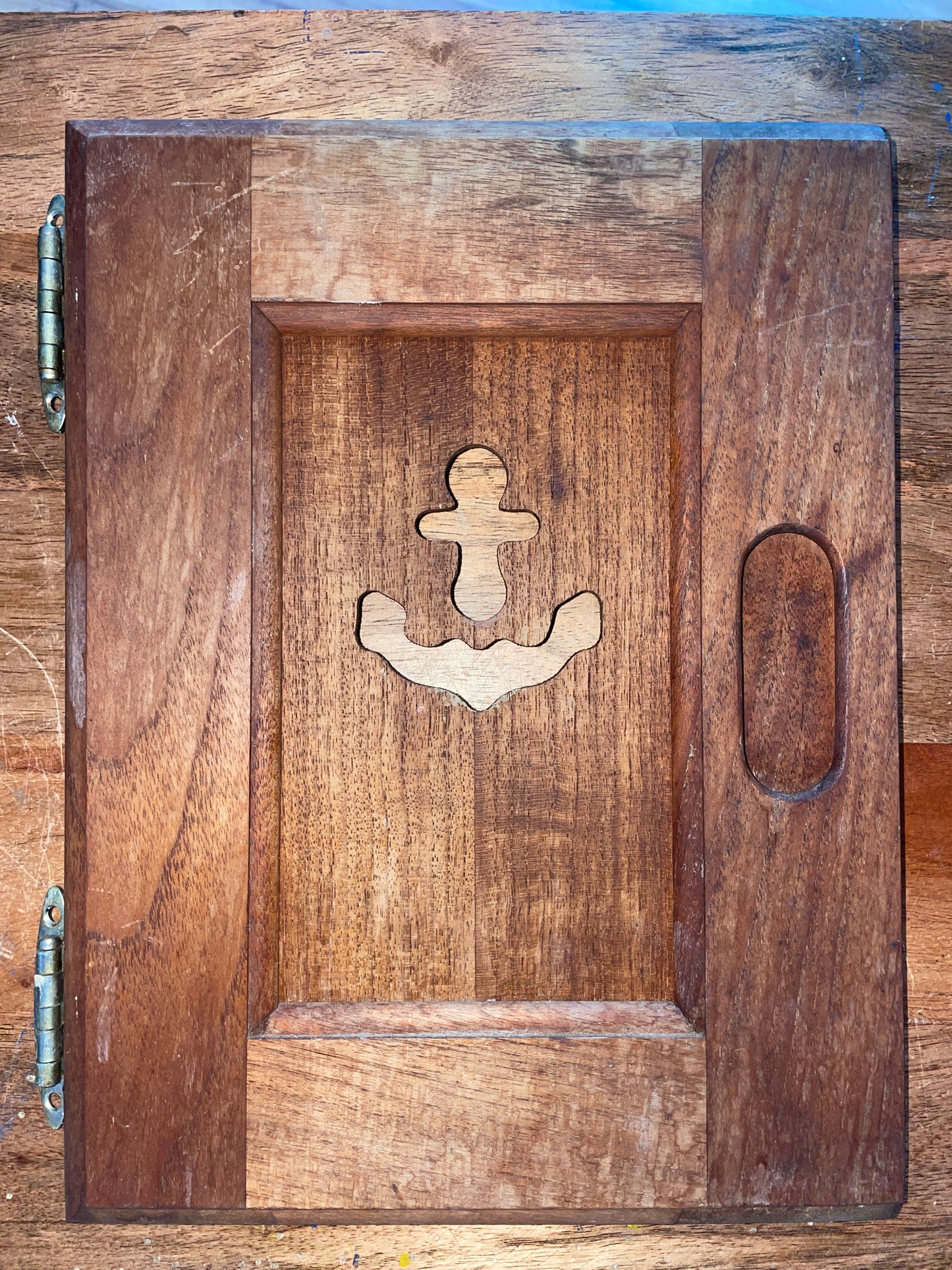 Catalina 30 Anchor Cut Out Interior Door - ID 11 3/4” Long x 9” Wide - LEFT AND RIGHT SIDE AVAILABLE #100