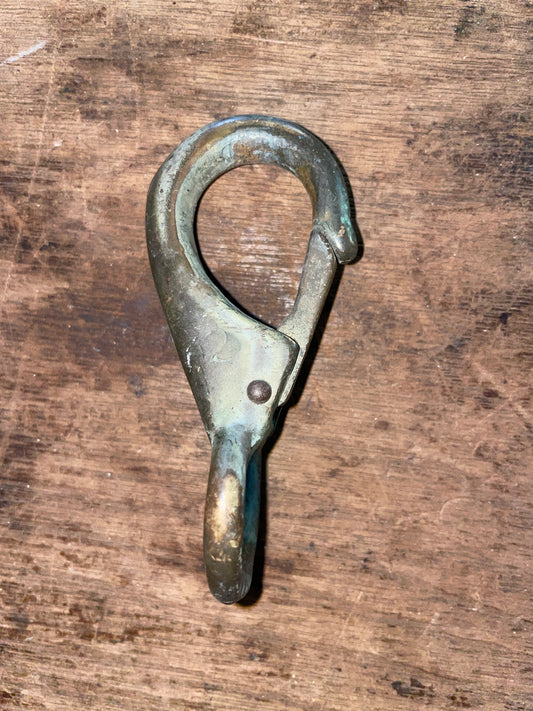 Bronze #2 Fixed Bail Clip- 3/4” Eye