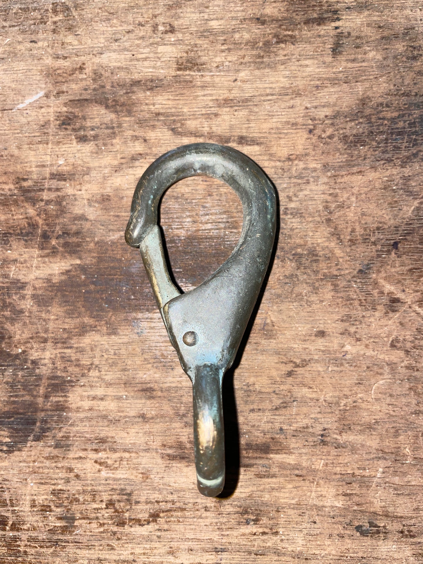 Bronze #2 Fixed Bail Clip- 3/4” Eye