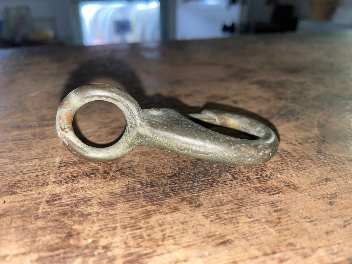 Bronze #2 Fixed Bail Clip- 3/4” Eye