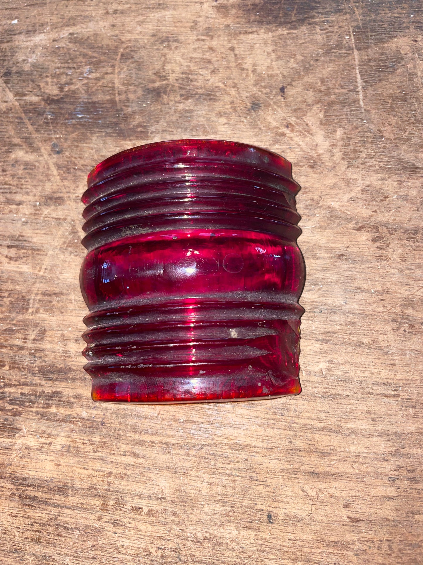 Red Perkins Replacement Glass- 1 1/2” long x 2 1/4”