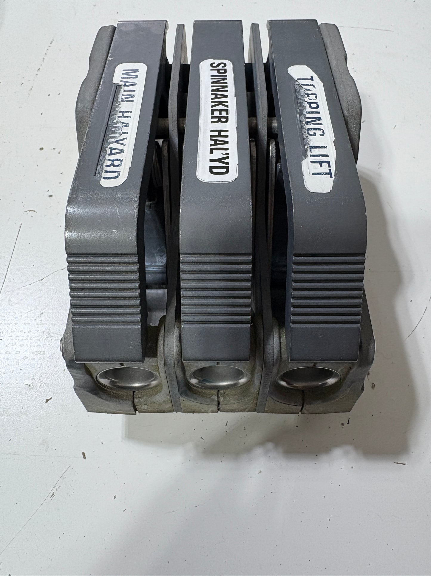 Aluminum Triple Rope Clutch - 5/8"Line from J29