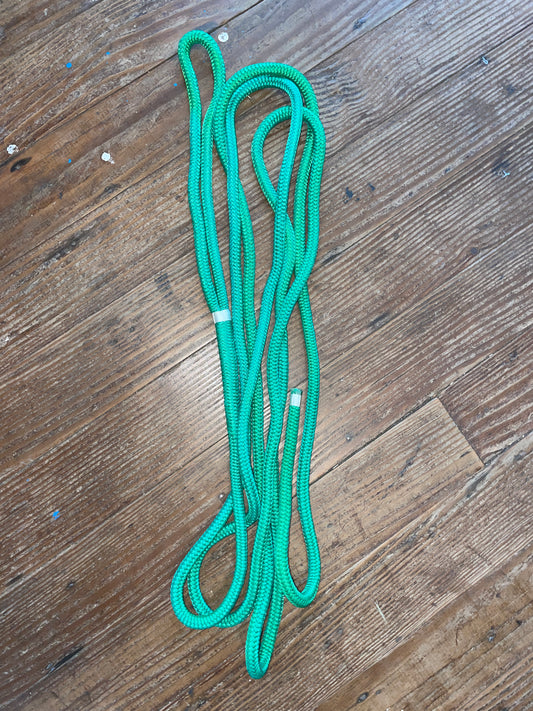 13’3” Green Braided Dock Line- 3/8” Thick