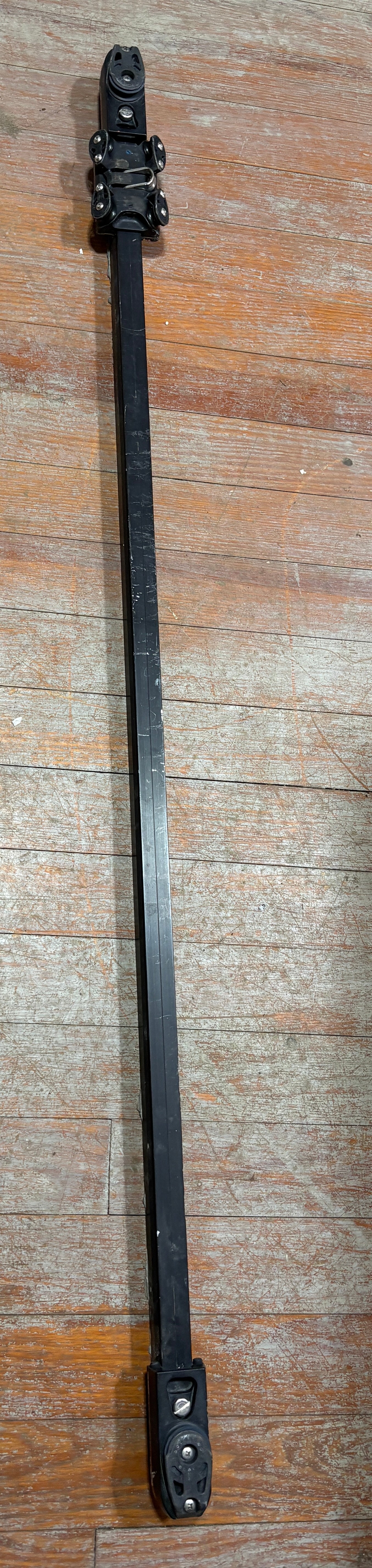 Traveler and Deck Hardware from J29, all Harken Parts - Cam Cleats & Blocks