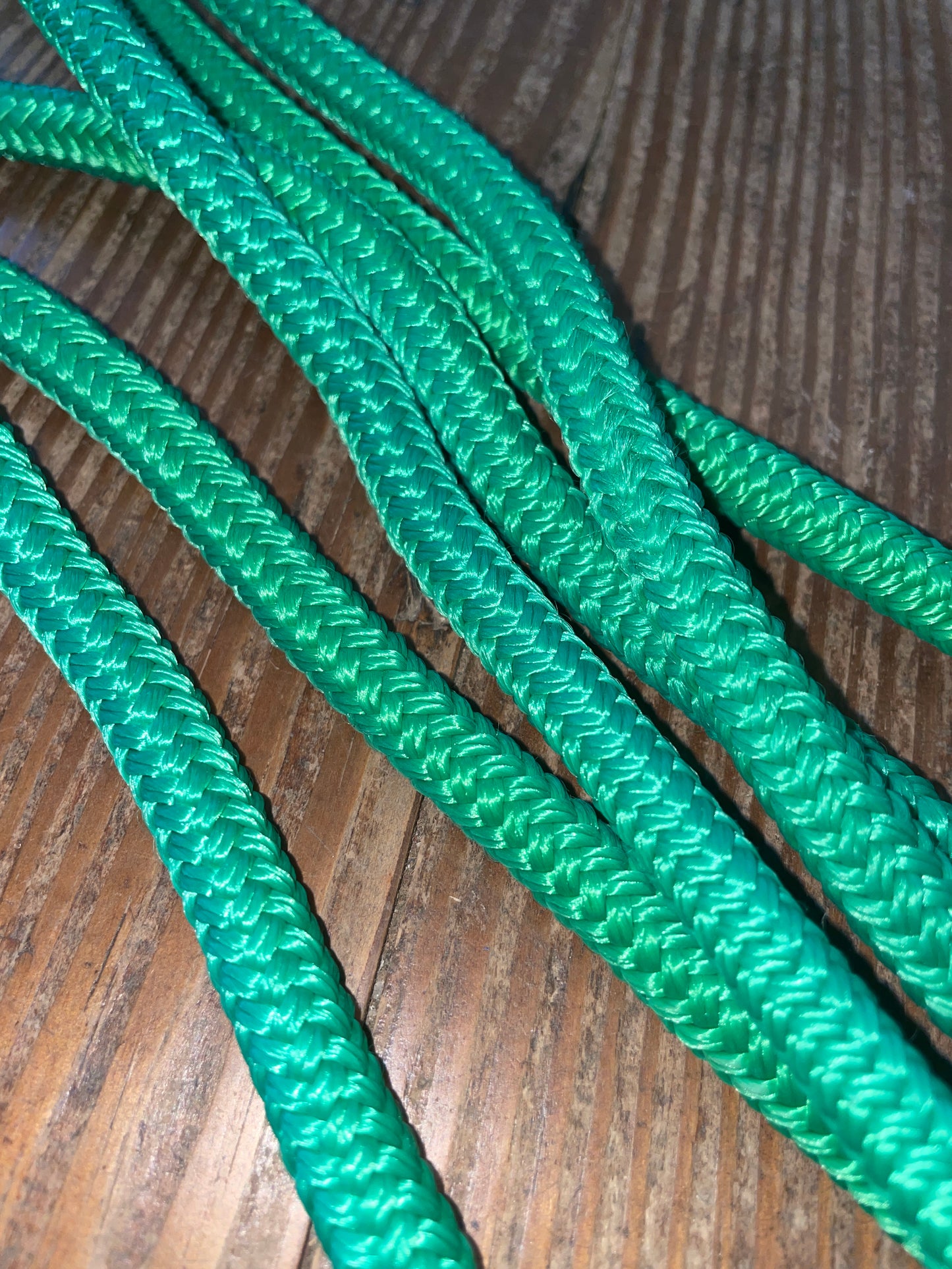 13’3” Green Braided Dock Line 3/8” Thick Sailboat Parts